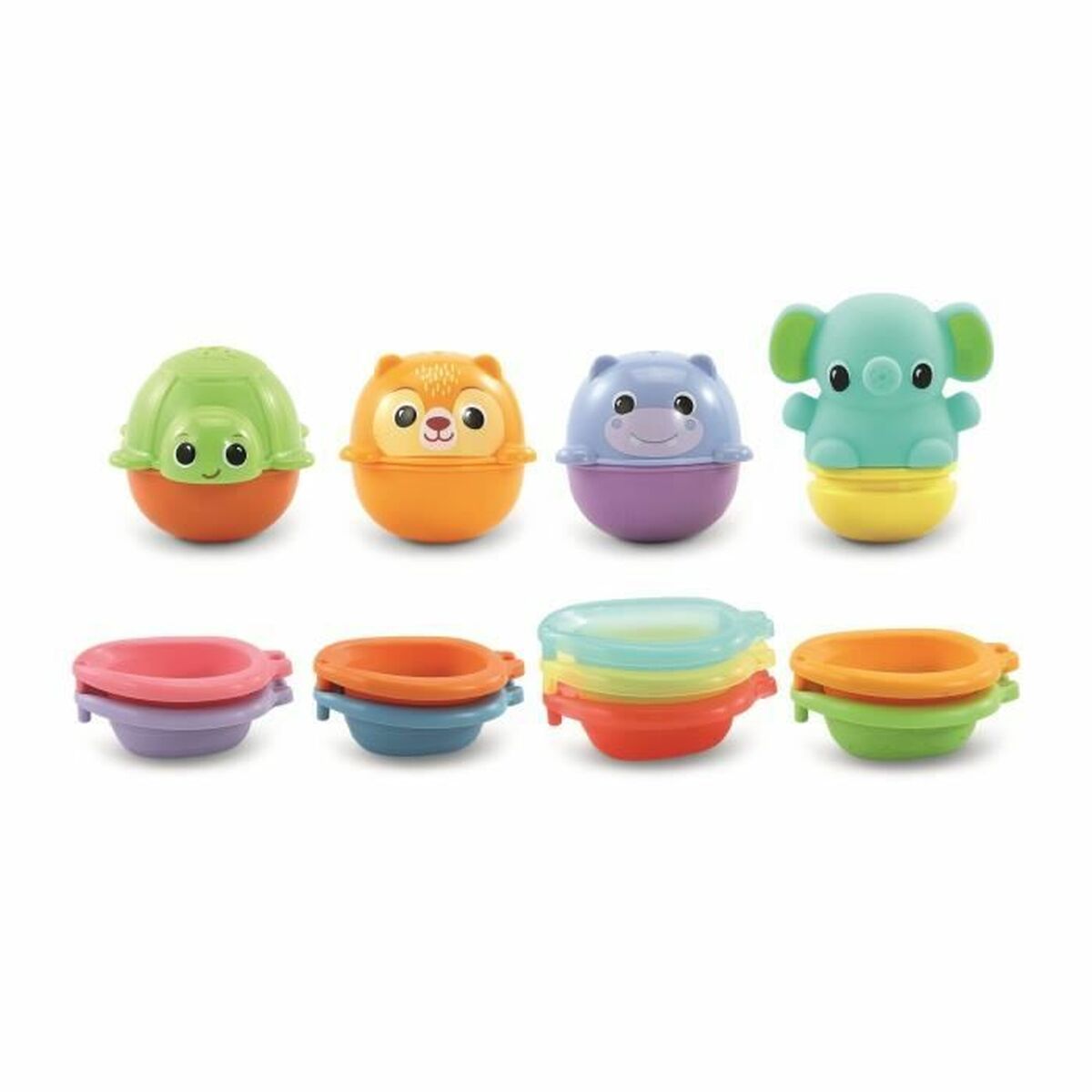 Juguete educativo Vtech Baby Cofret de Bain empilo rigo l´eu (FR)