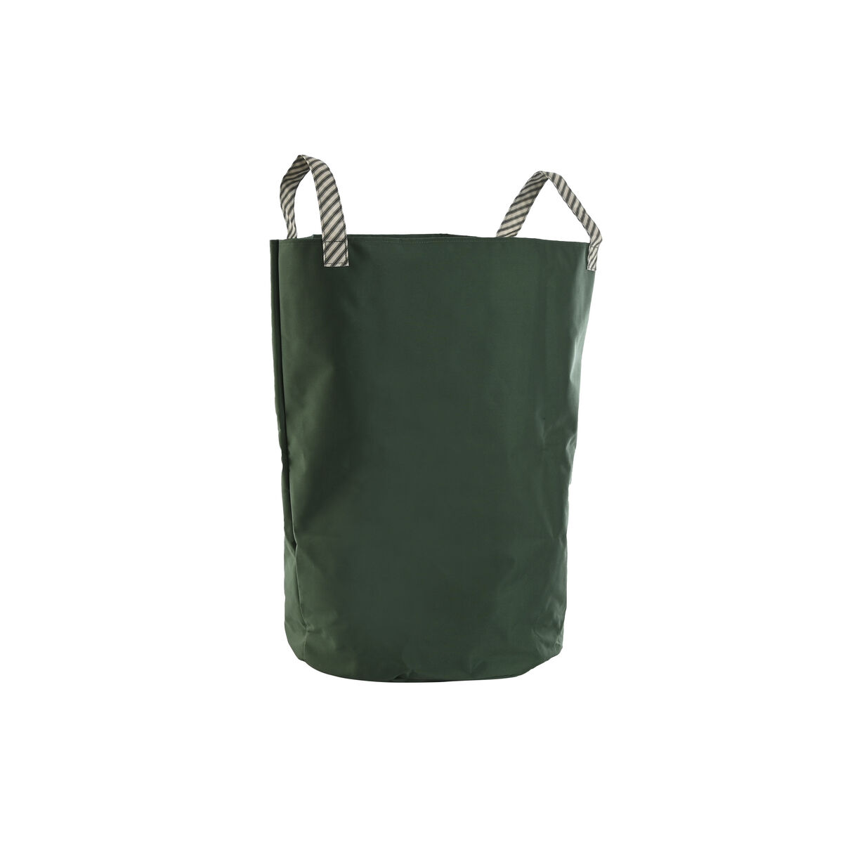 Bolsa de basura de jardín Home ESPRIT Blanco Verde Algodón 40 x 40 x 60 cm