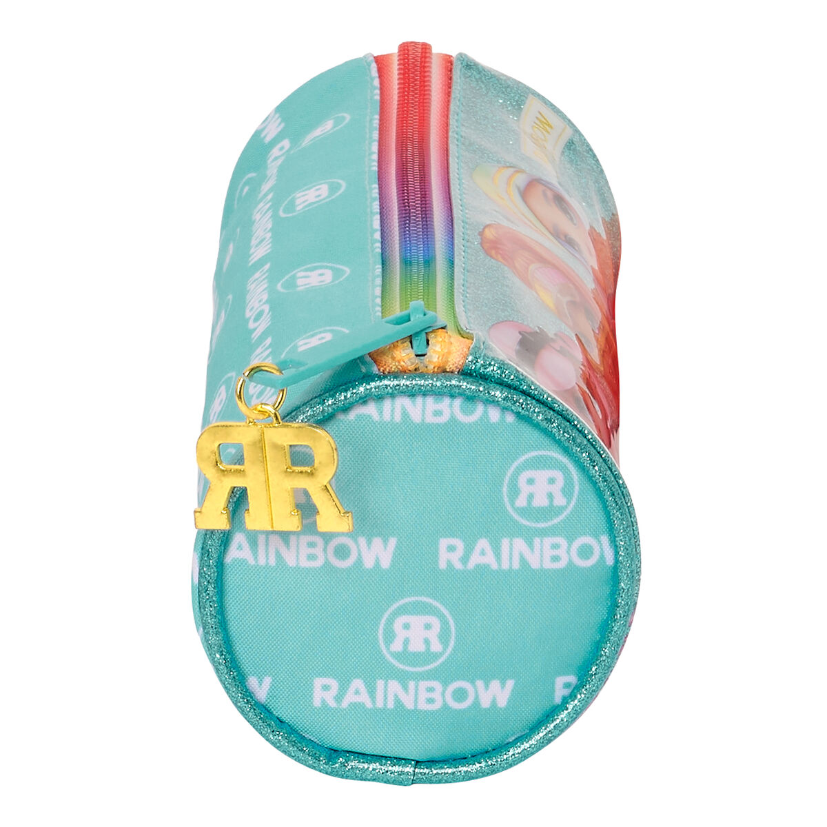 Estuche Escolar Rainbow High Paradise Turquesa 20 x 7 x 7 cm