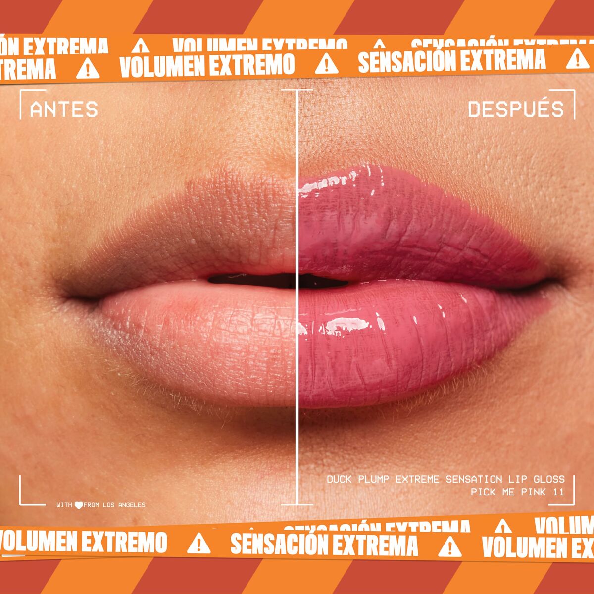 Brillo de Labios NYX Duck Plump Pink me pink 6,8 ml