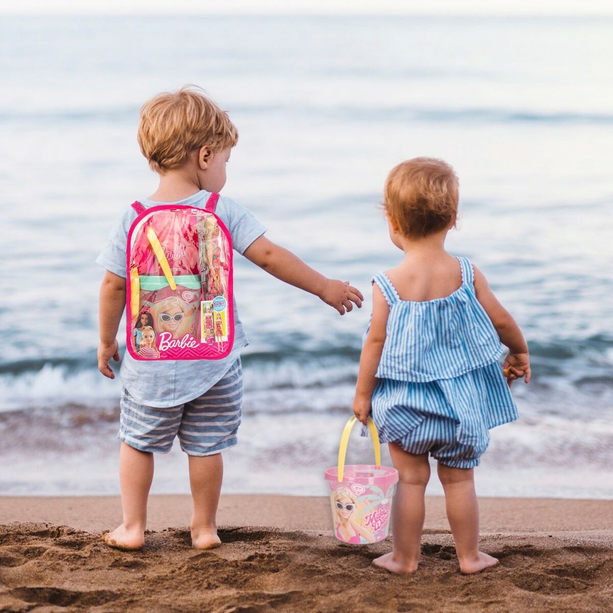 Set de Juguetes de Playa Barbie 8 Piezas Ø 18 cm