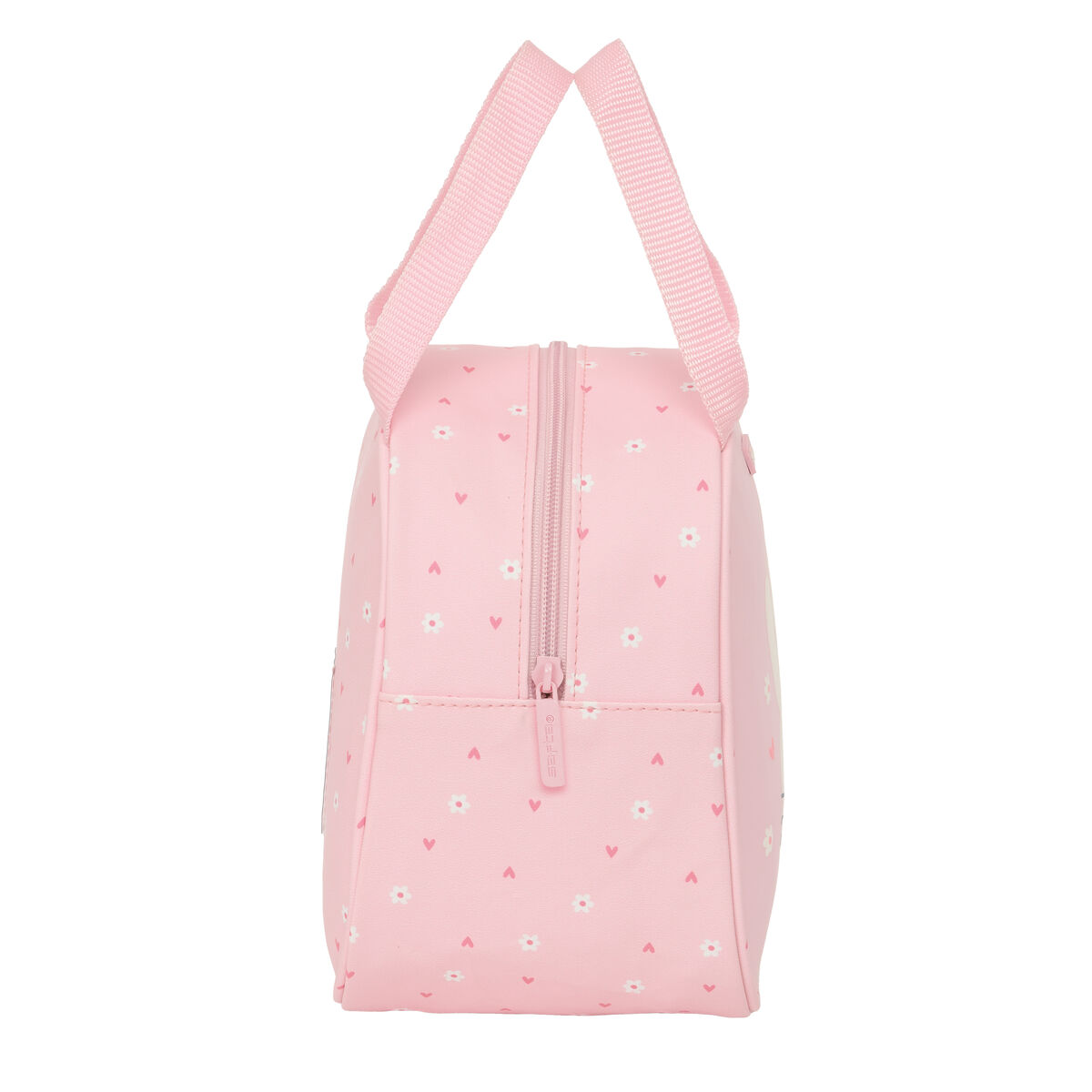 Portameriendas Térmico Safta Conejo Rosa 19 x 22 x 14 cm