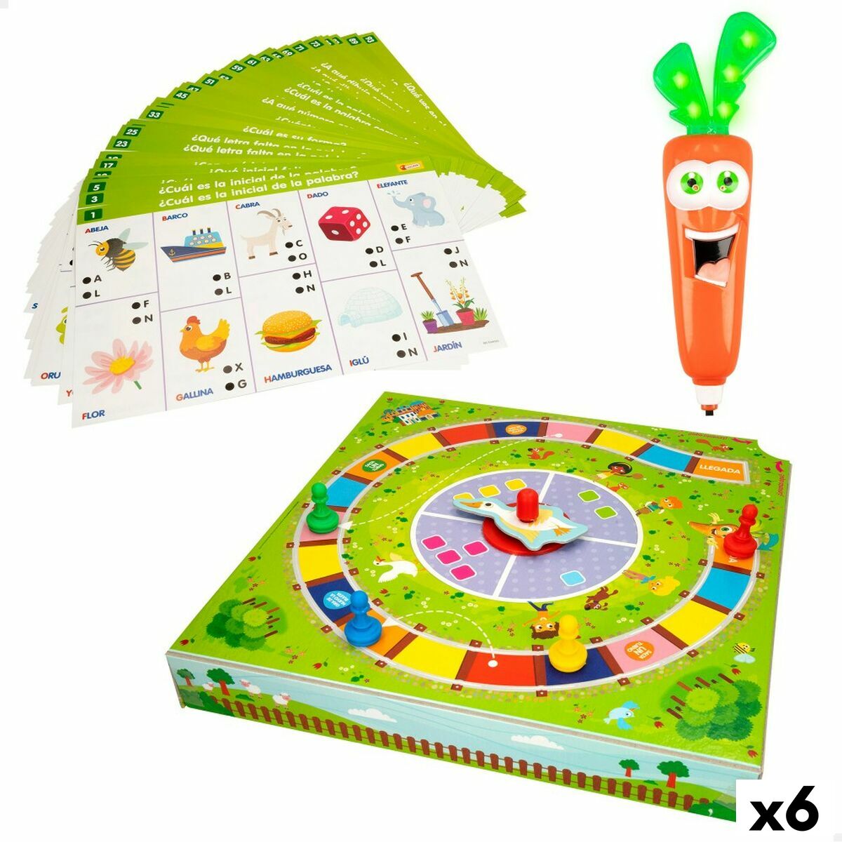 Juego Educativo Lisciani Giochi 1000 preguntas 27 x 6 x 27 cm ES (6 Unidades)