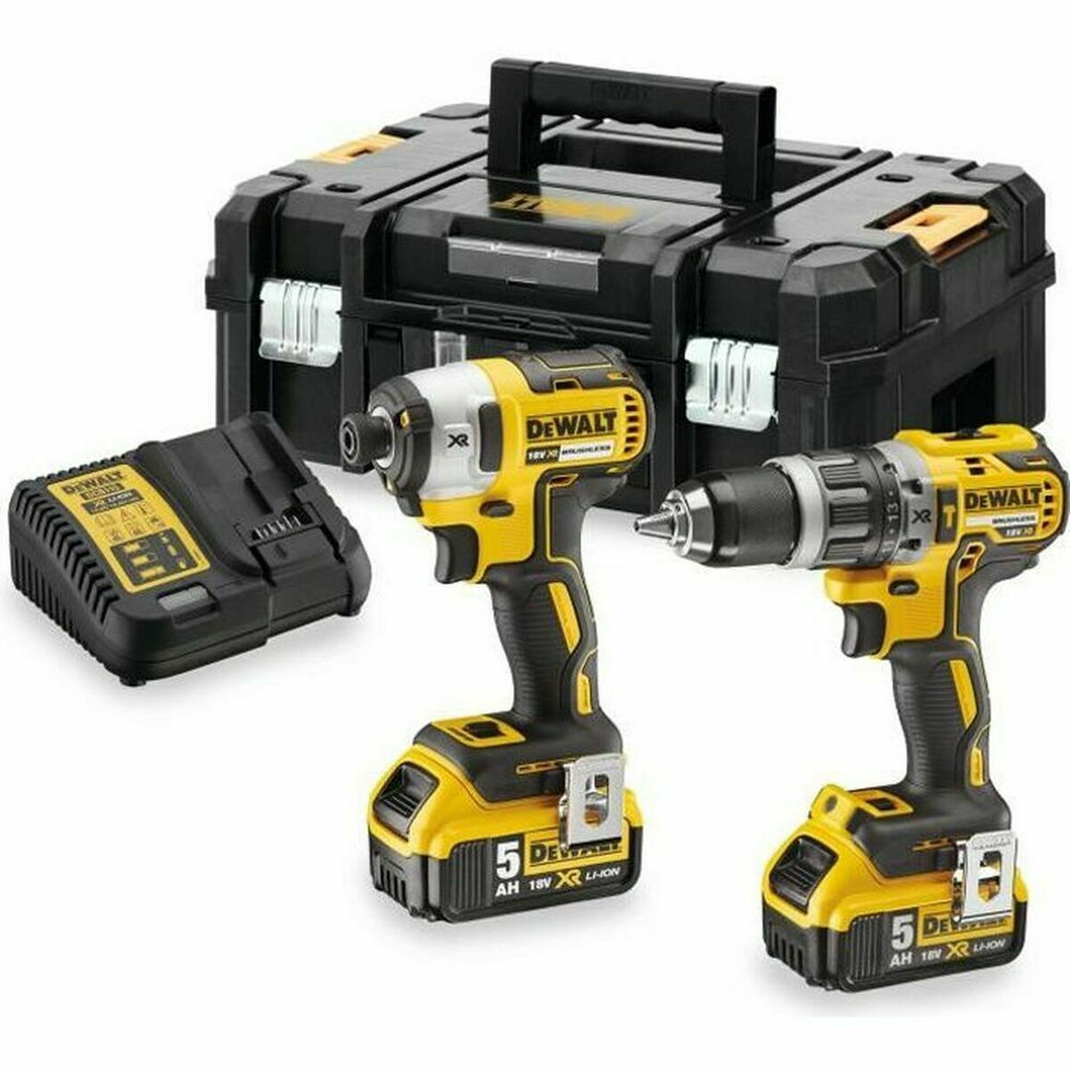Atornillador eléctrico Dewalt DCK266P2T 400 W