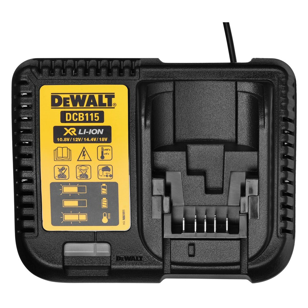 Atornillador eléctrico Dewalt DCK266P2T 400 W
