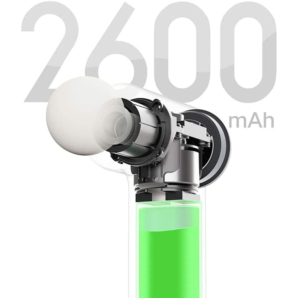 Mini Masajeador Eléctrico Xiaomi BHR6081EU 2600 mAh Negro (1 unidad)