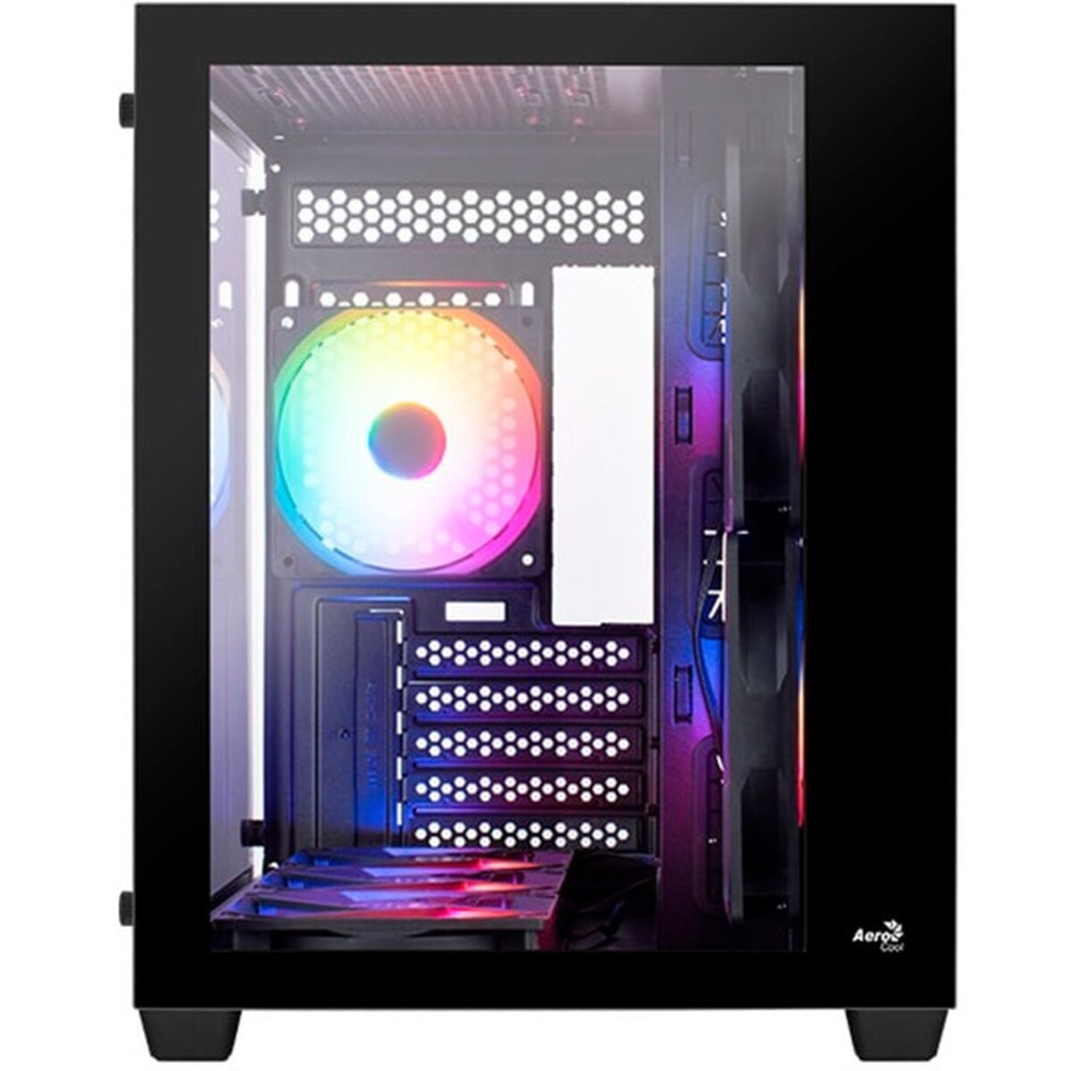 Caja Semitorre ATX Aerocool AEROPGSDRYFTMINI-BK Negro Multicolor