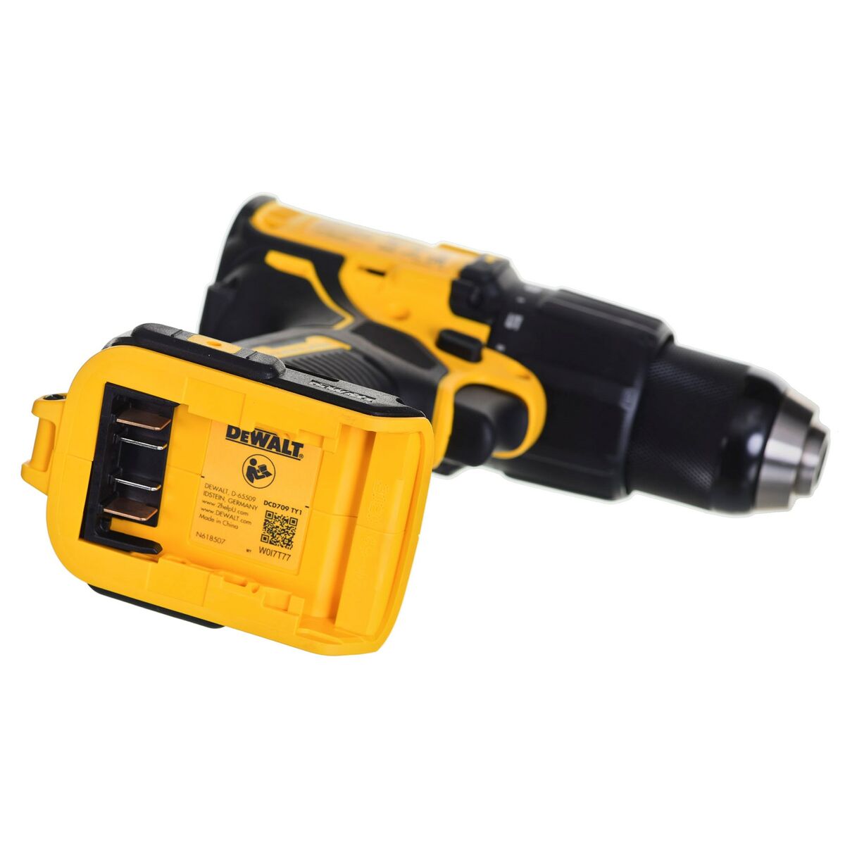 Llave de impacto Dewalt DCD709D2T 340 W 18 V