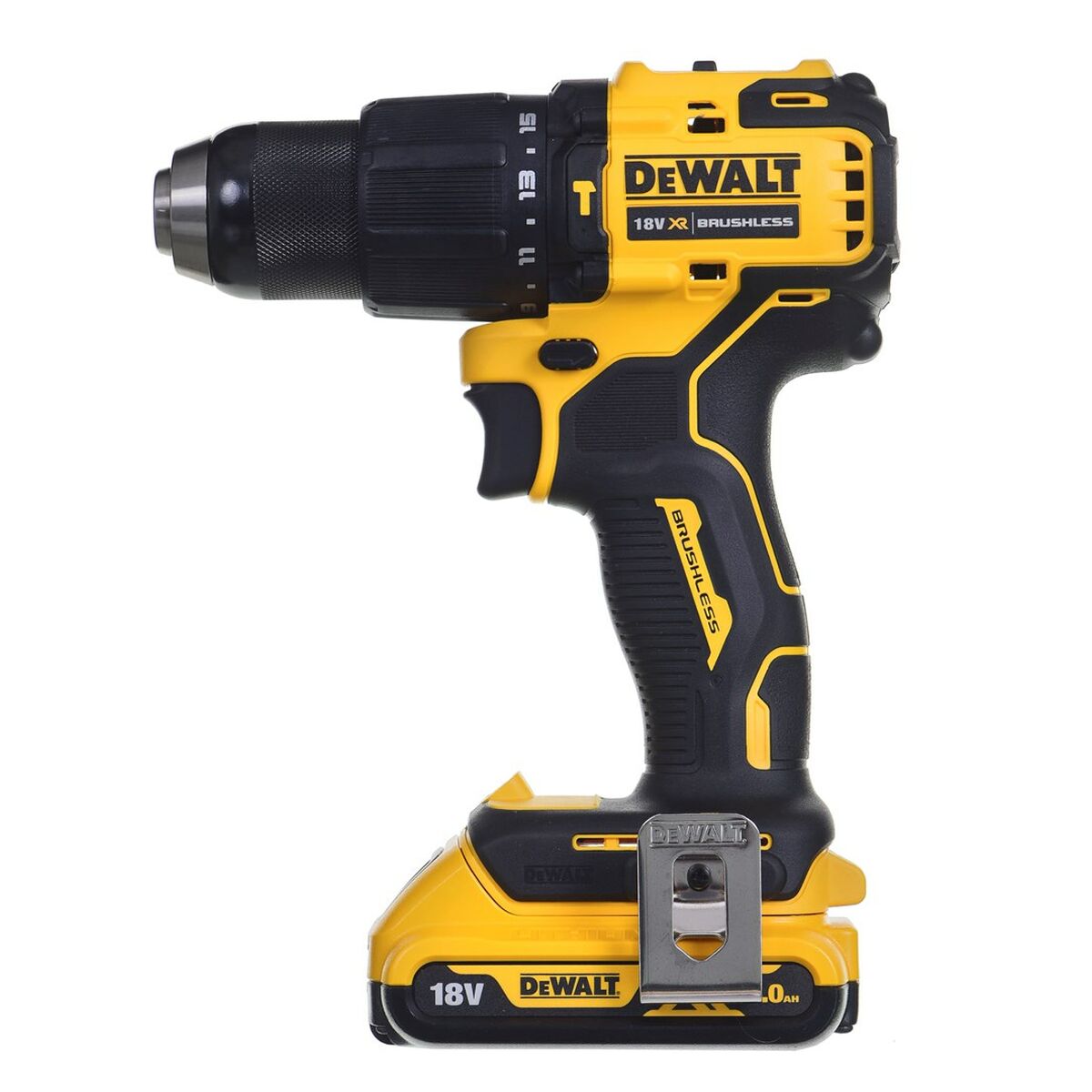 Llave de impacto Dewalt DCD709D2T 340 W 18 V