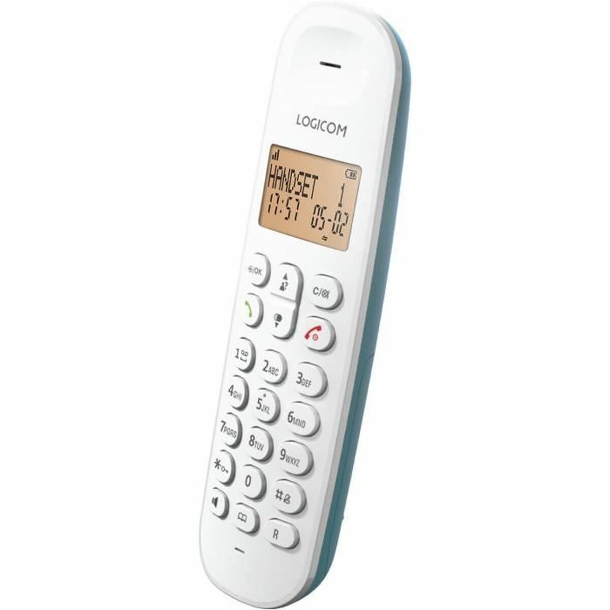 Teléfono Fijo Logicom DECT ILOA 150 SOLO Turquesa