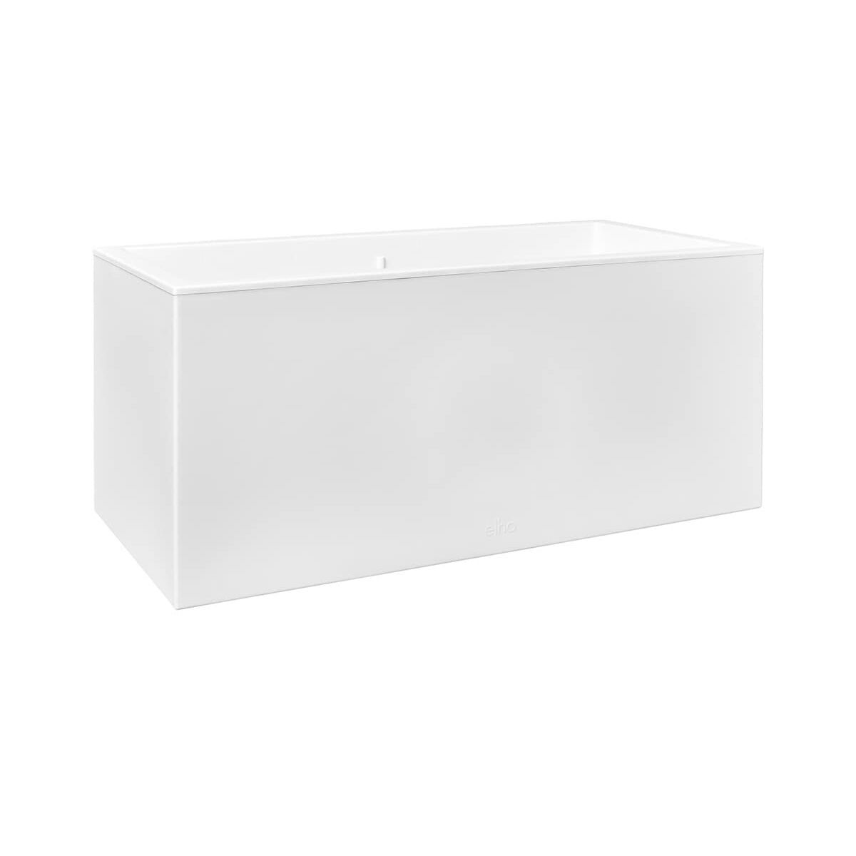 Maceta Elho 59 x 30 x 29 cm Blanco Plástico Rectangular Moderno