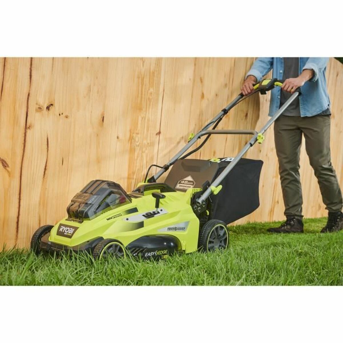 Cortacésped de Batería Ryobi  Power Assist 36 V 5 Ah Ø 46 cm