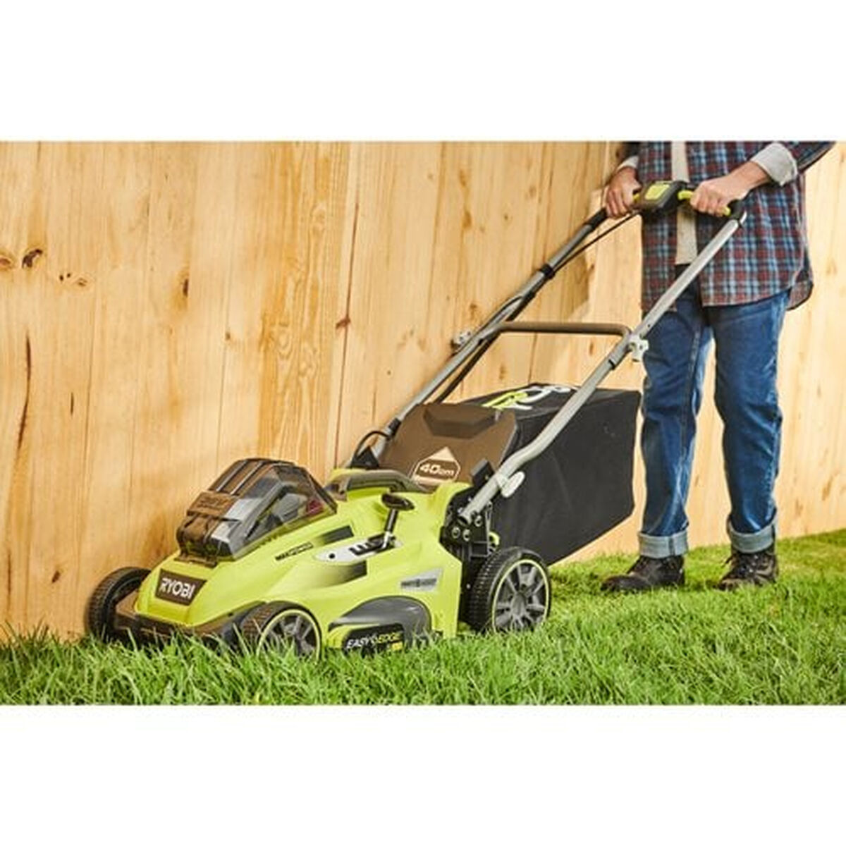 Cortacésped de Batería Ryobi  Power Assist 20-70 mm 36 V Ø 40 cm