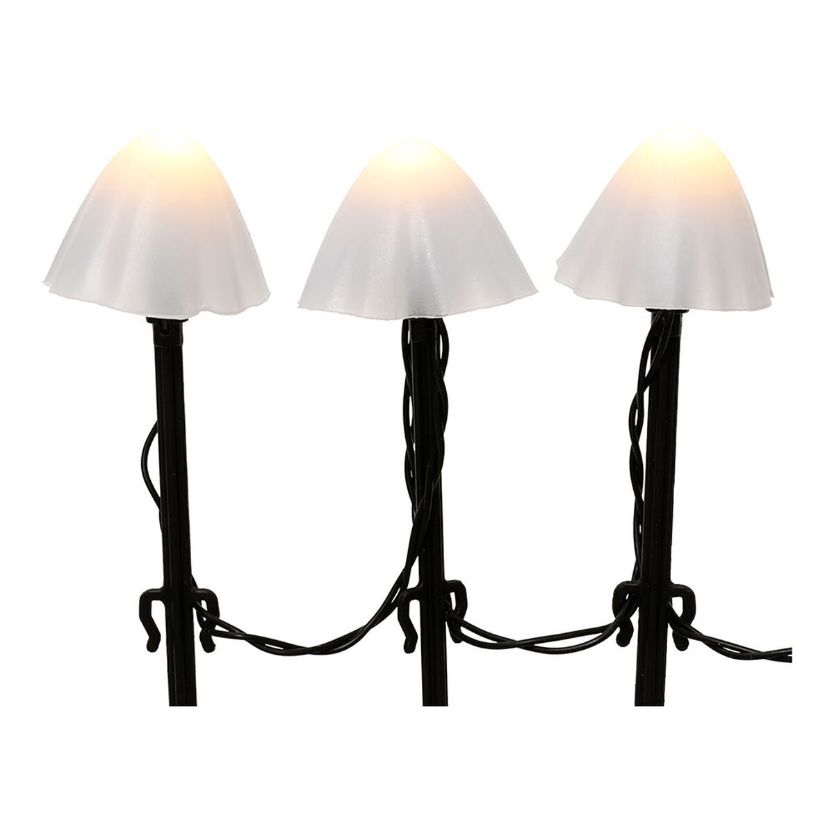 Luz decorativa para plantas Lumineo 491762 Blanco Mini Seta (20 Unidades)