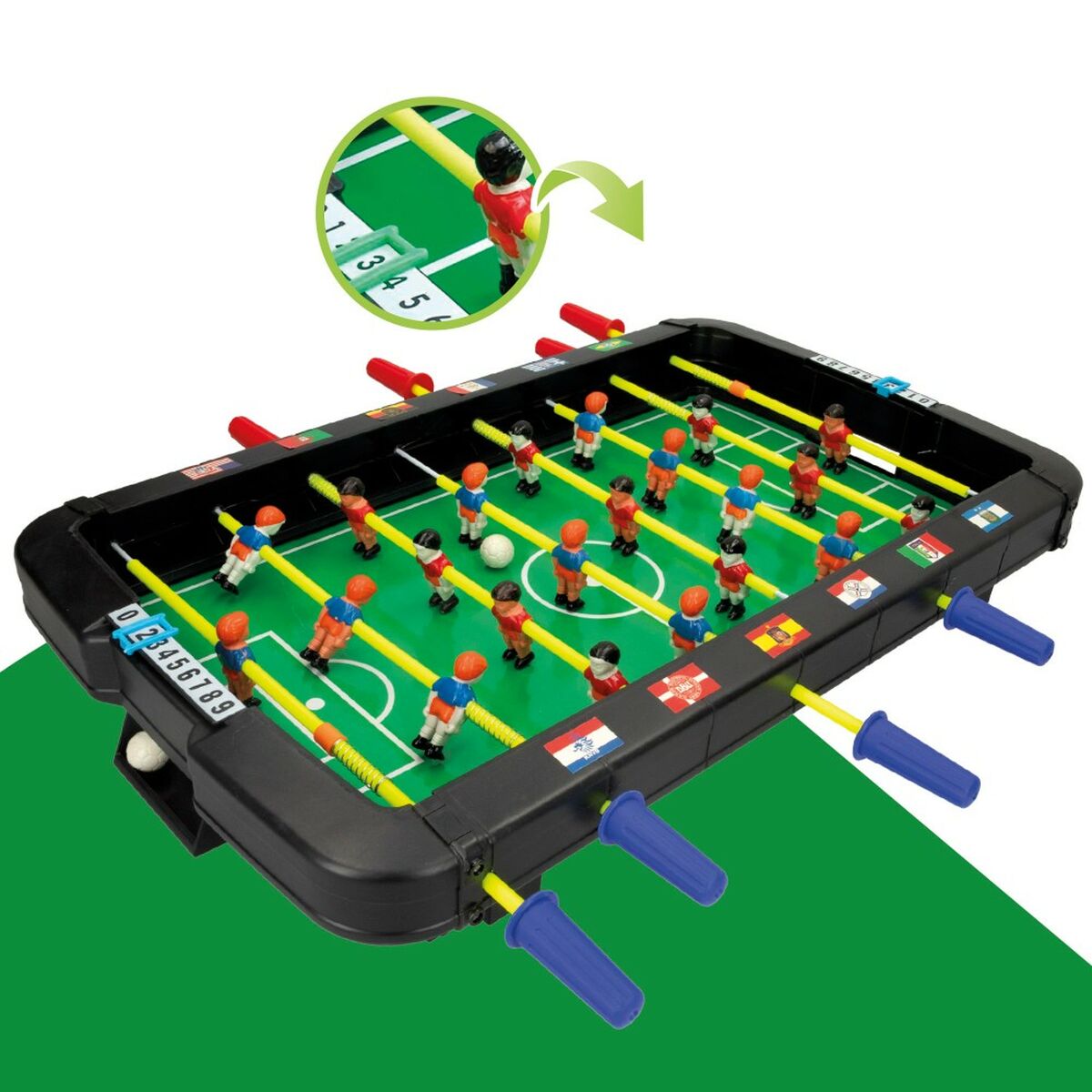 Futbolín de Sobremesa CB Games 45 x 8 x 55 cm (2 Unidades)