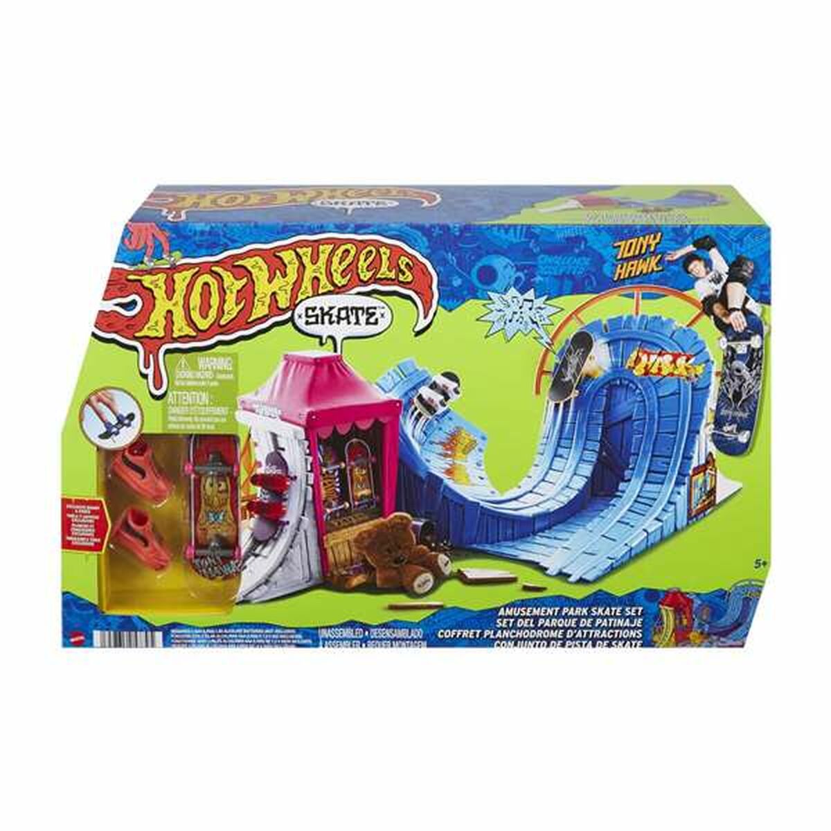 Mini Pista Hot Wheels SKATEPARK ATTRACTIONS