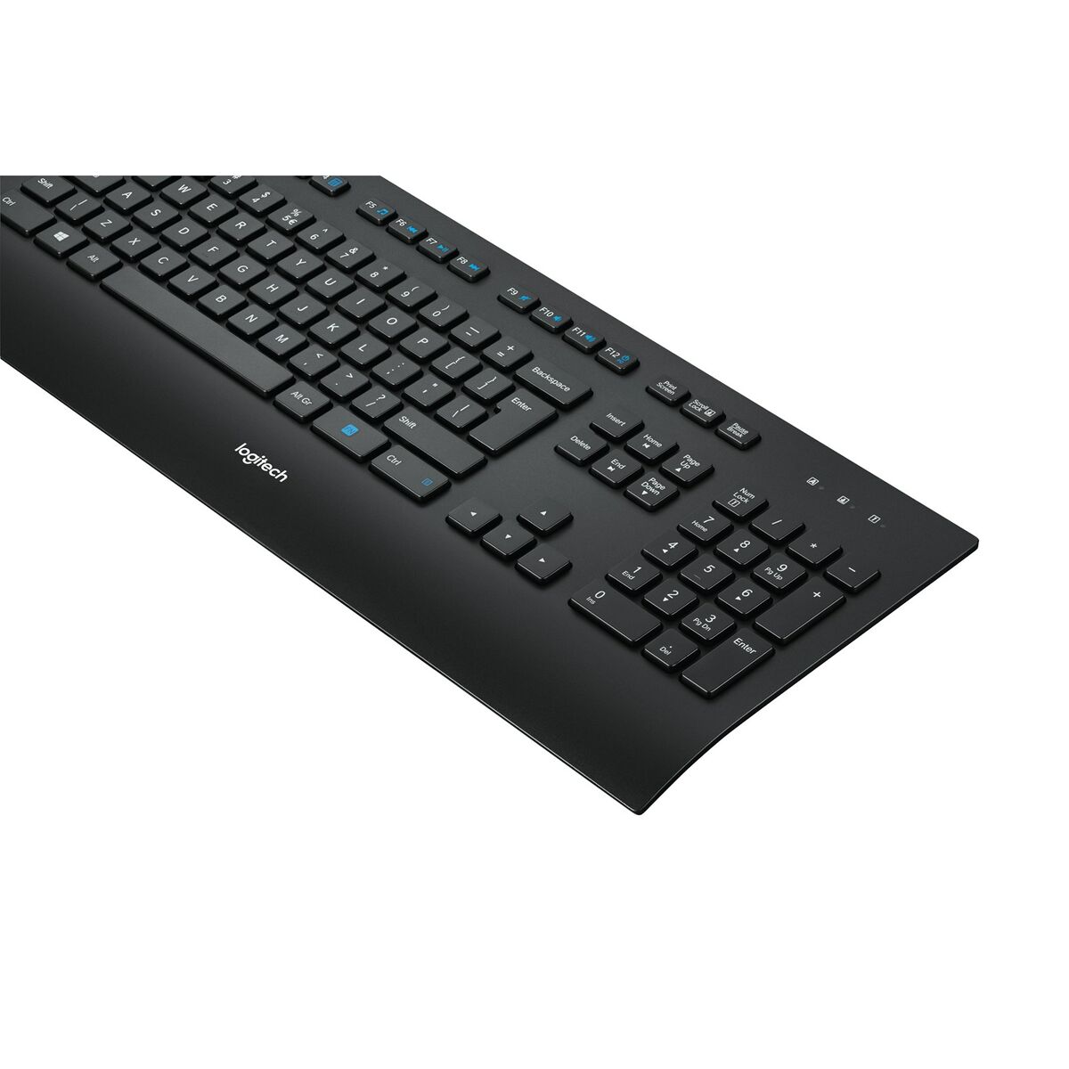 Teclado Logitech 920-005217 Negro QWERTY Qwerty US