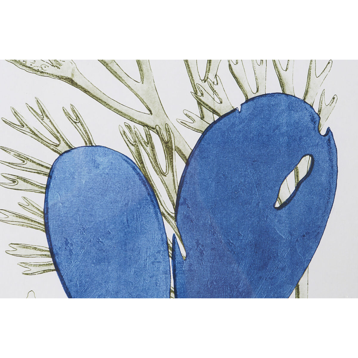 Cuadro Home ESPRIT Cristal Abeto 35 x 2,5 x 45 cm