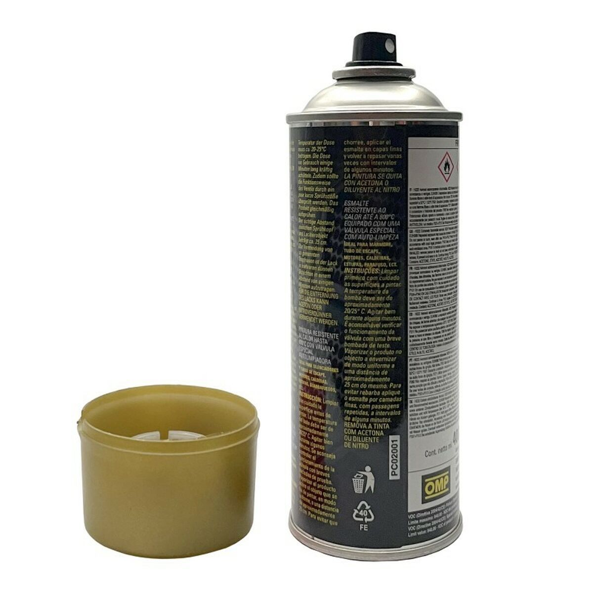 Pintura en spray OMP OMPPC02001000002 Pinzas de Freno 400 ml Dorado