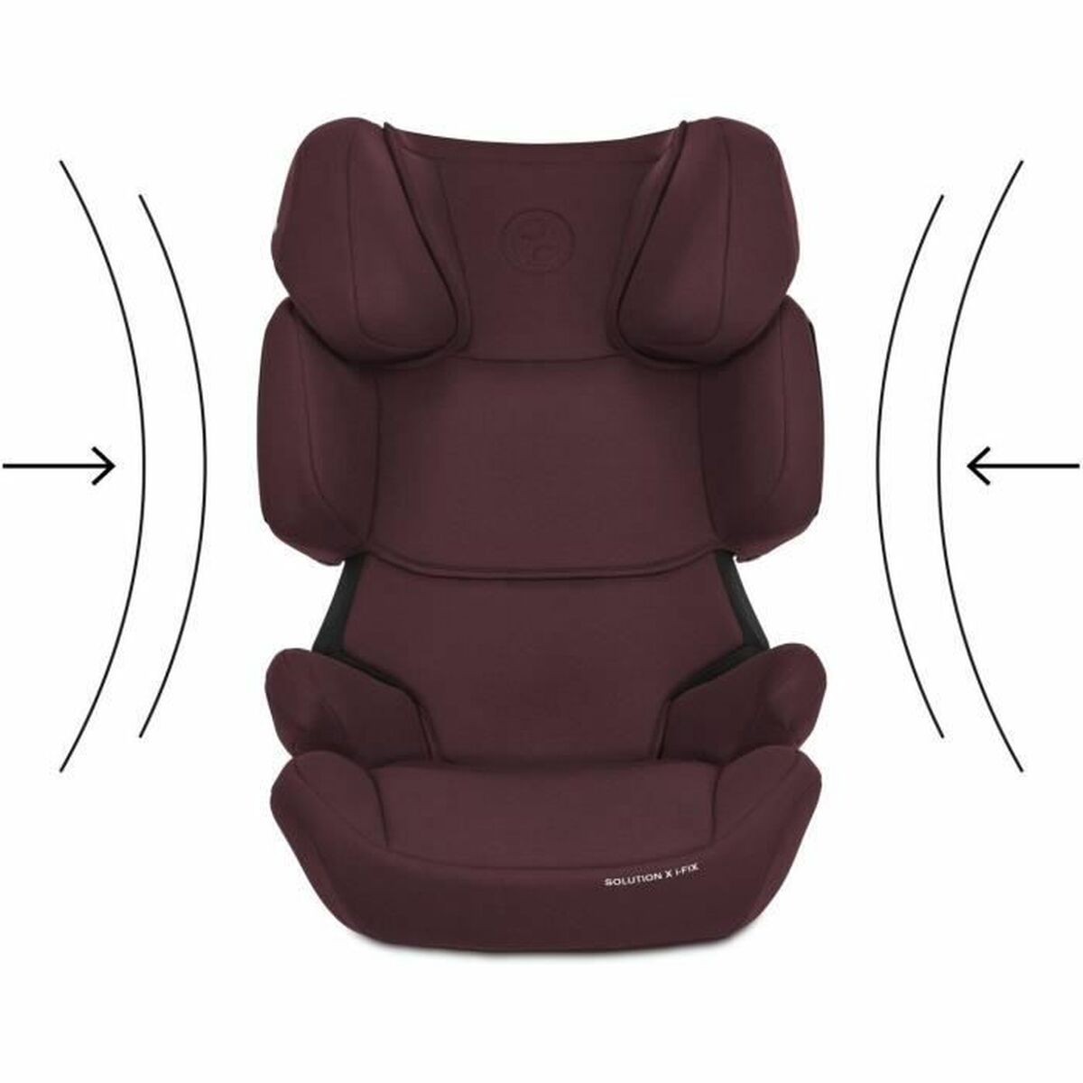 Silla para el Coche Cybex Solution X i-Fix Rumba Rojo rouge ECE R129/04 ISOFIX