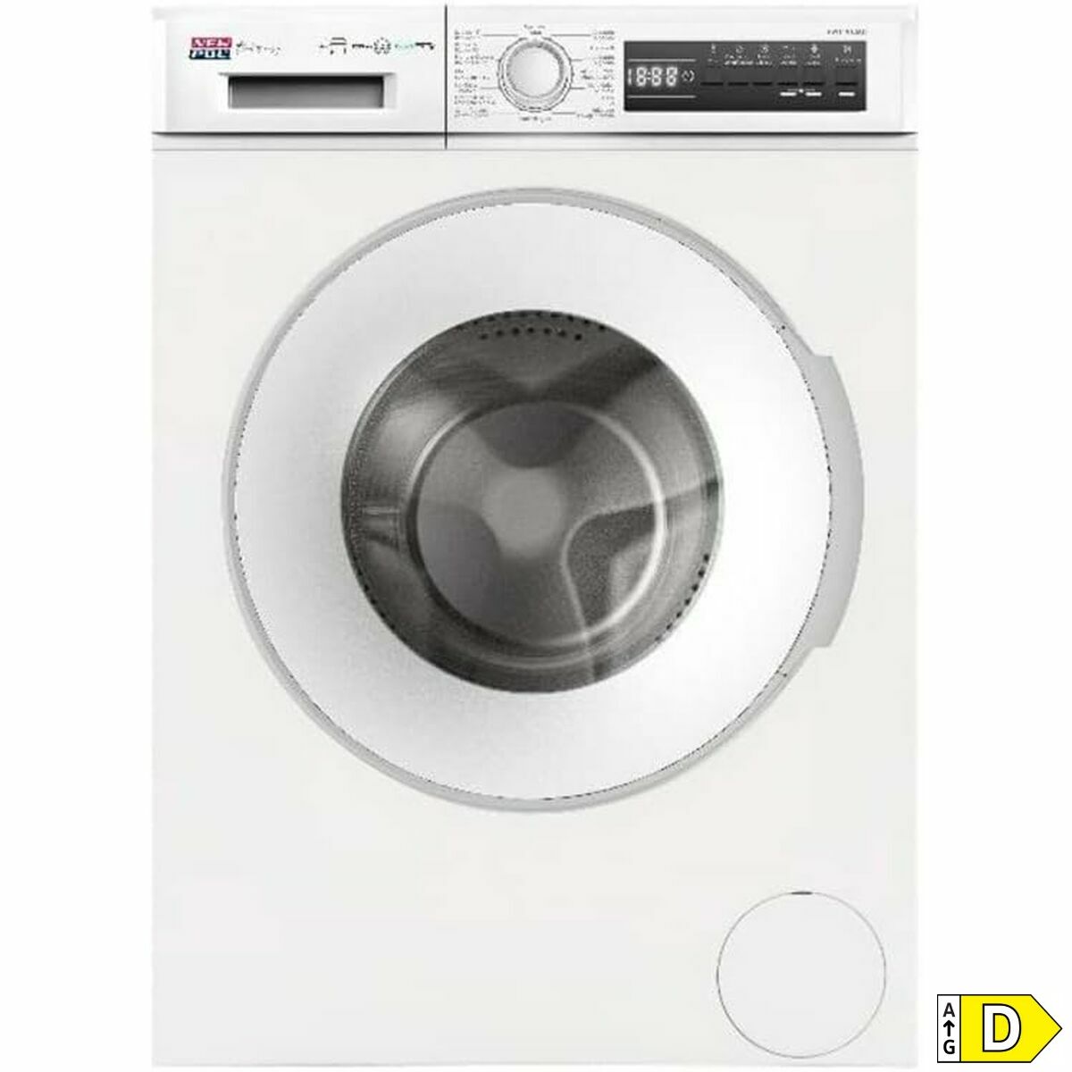 Lavadora NEWPOL NWT1812AD 59,7 cm 8 kg 1200 rpm