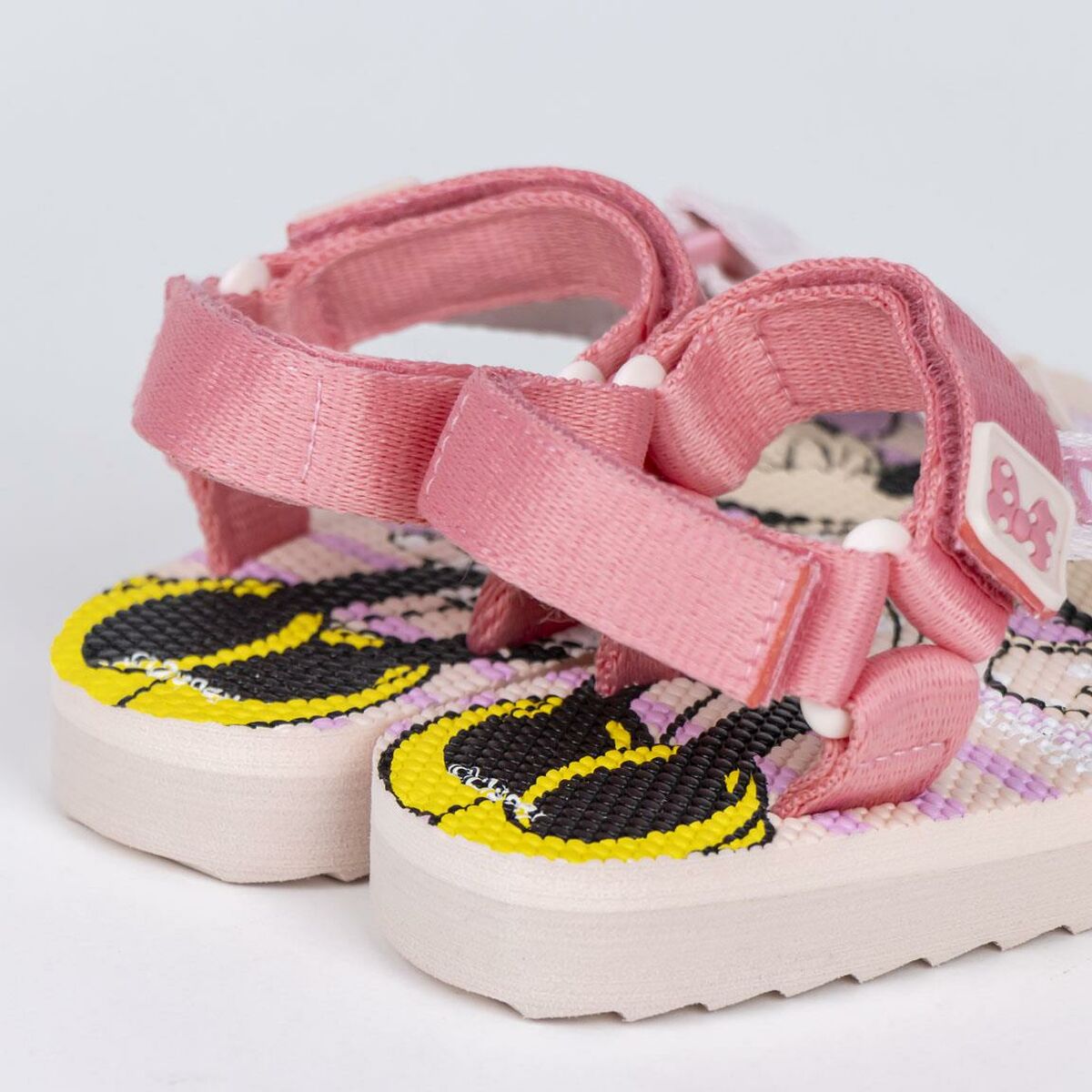 Sandalias Infantiles Minnie Mouse Rosa