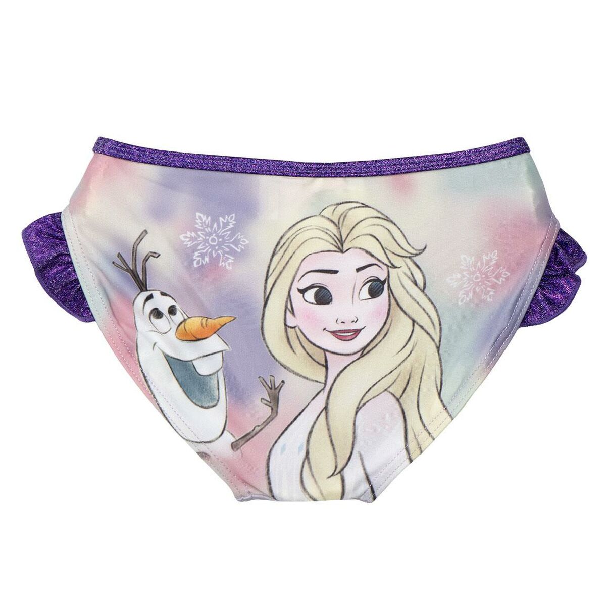 Bikini-Braga Para Niñas Frozen Morado
