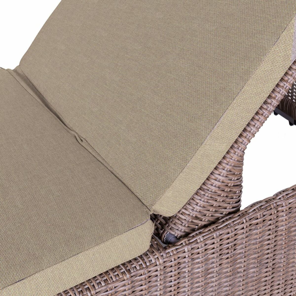 Tumbona Patsy Marrón claro Natural 200 x 70 x 41 cm