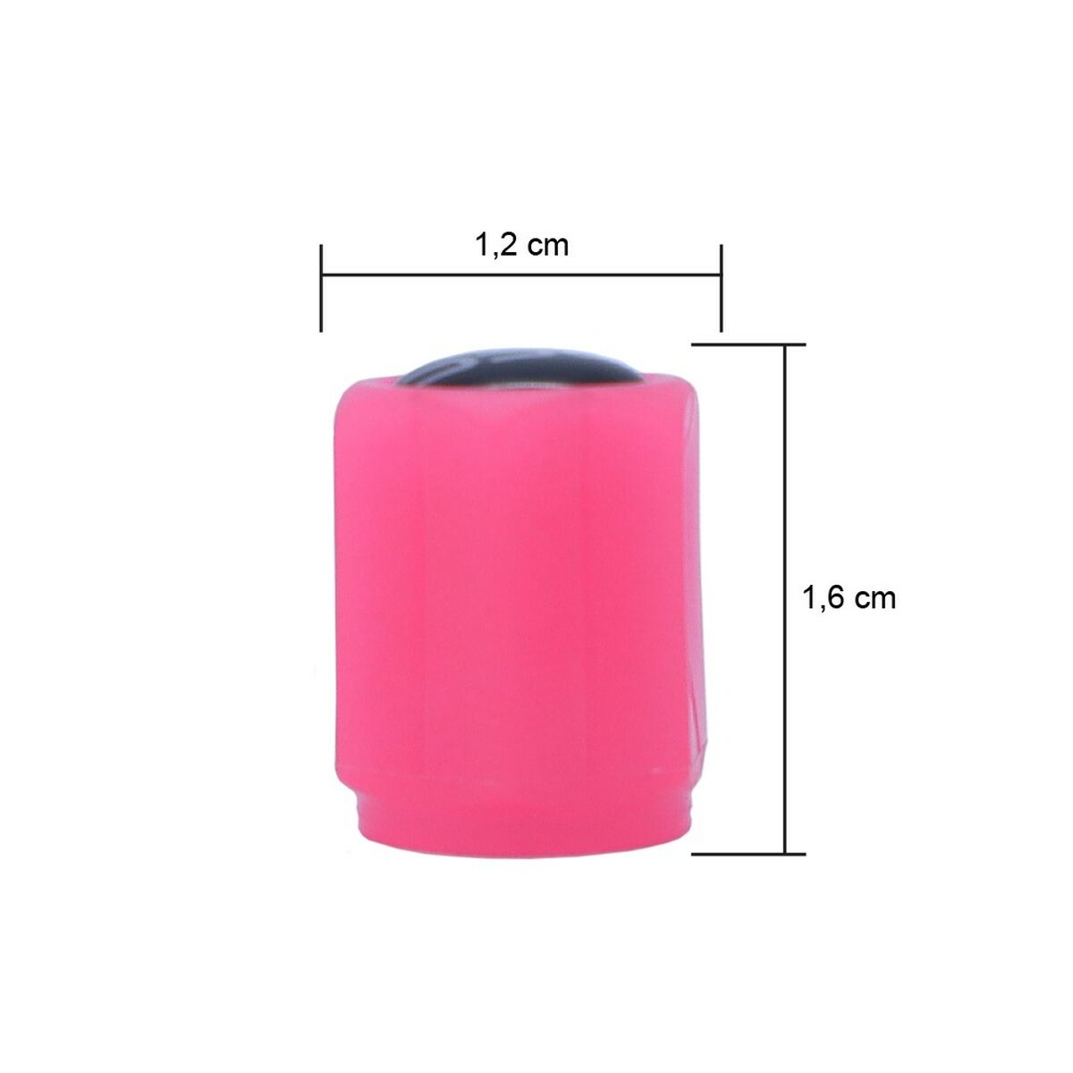 Juego de Tapones OCC Motorsport OCCLEV003 4 Unidades Fluorescente Rosa