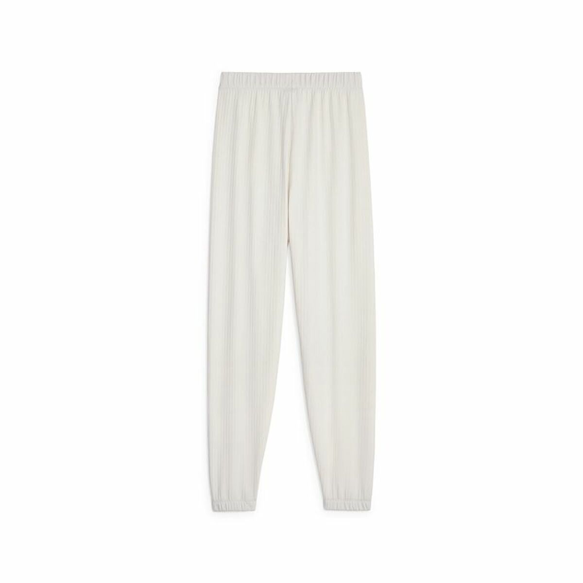 Pantalón Largo Deportivo Puma  Studio Unwind  Blanco Mujer