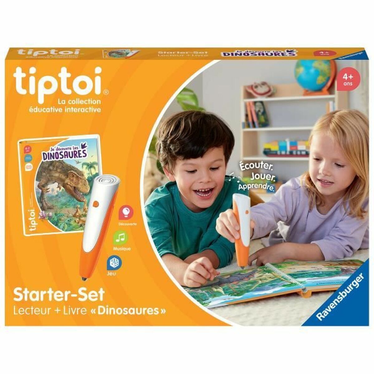 Juego Educativo Ravensburger tiptoi® Starter Dino-4005556001750 (FR)