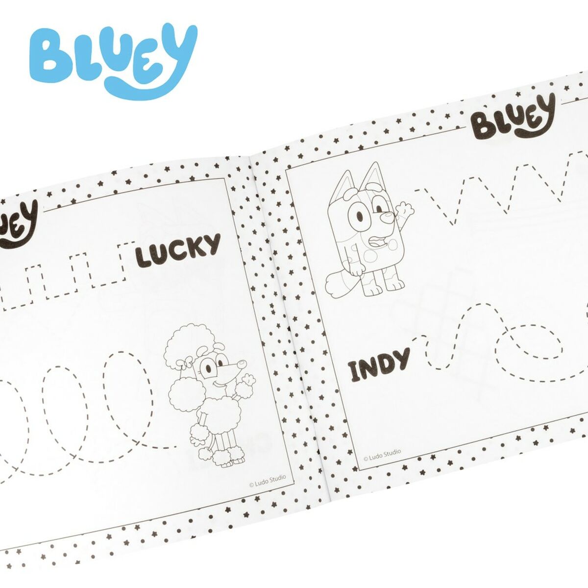 Set de Dibujo Bluey Pocket Drawing School (12 Unidades)