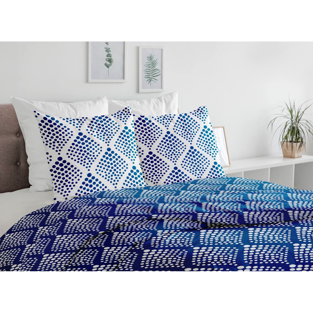 Juego de funda nórdica HOME LINGE PASSION Azul 240 x 260 cm