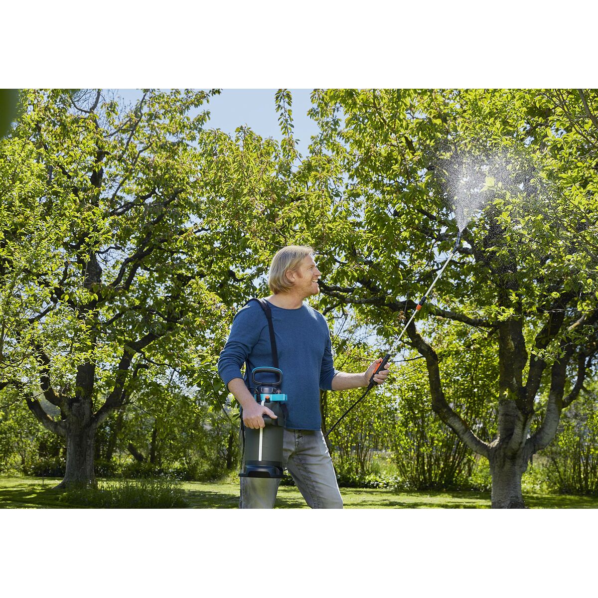 Lanza de Riego Gardena 11154-20 Telescópica/extensible Negro/Gris 40-100 cm