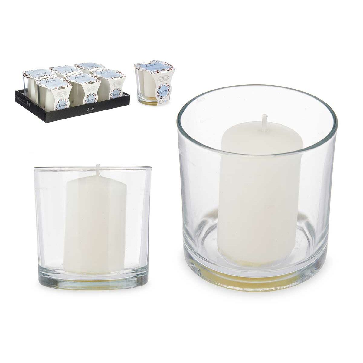Vela Perfumada Acorde Algodón Vaso (6 Unidades)