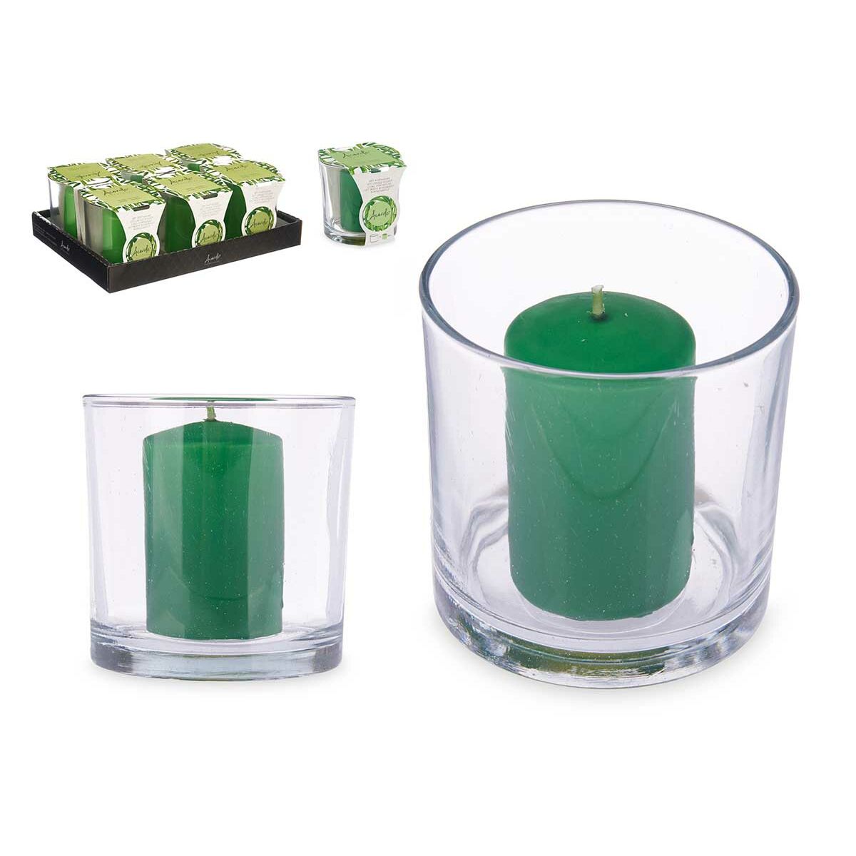 Vela Perfumada Acorde Bambú Vaso (6 Unidades)