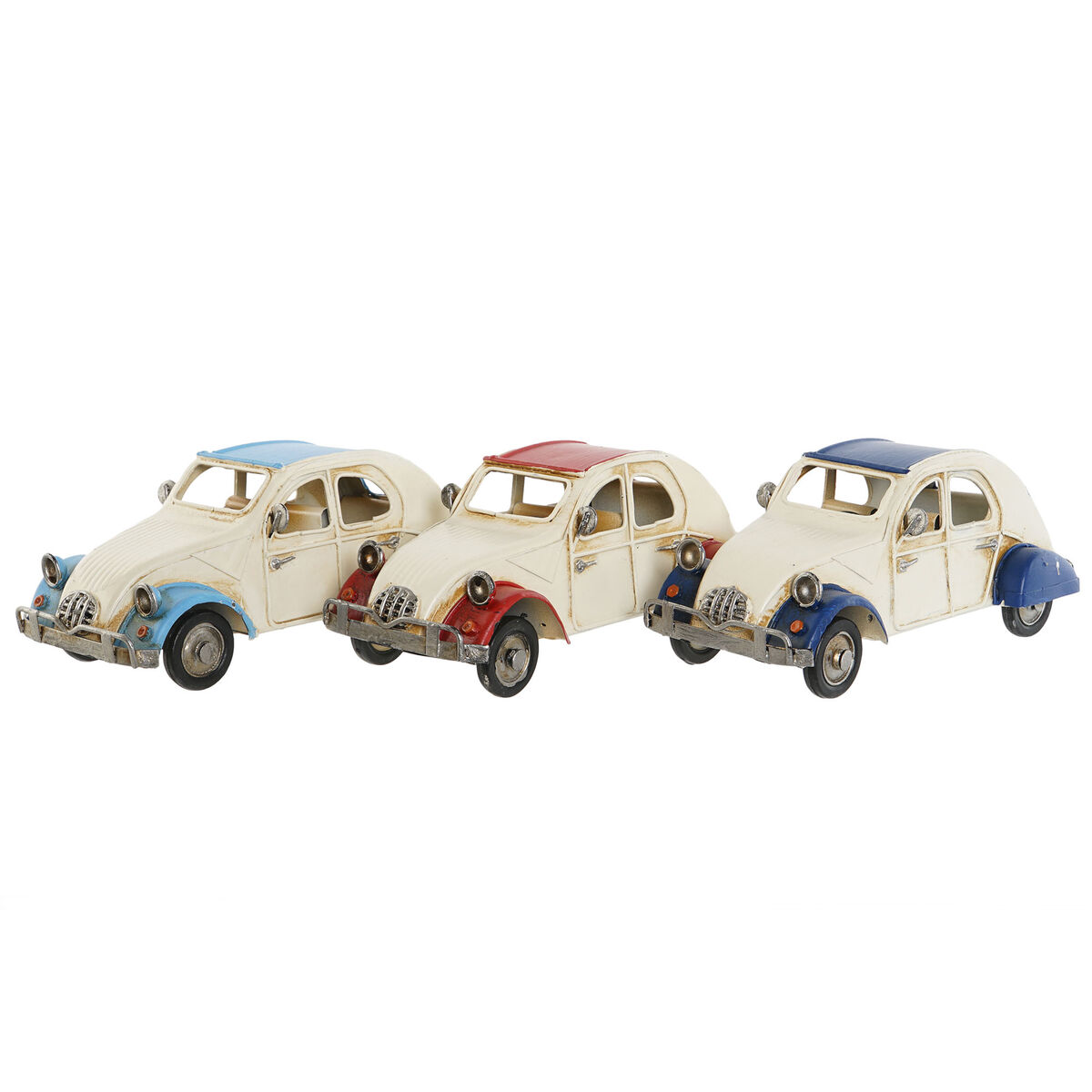 Figura Decorativa Home ESPRIT 32 x 8,5 x 13 cm (3 Unidades)