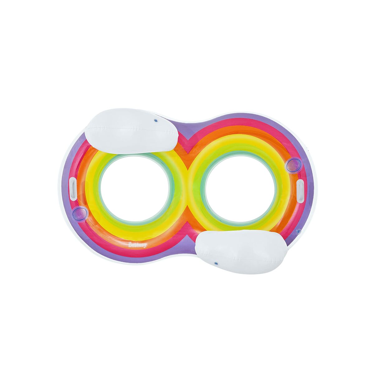 Bestway Rueda Hinchable con Asas y Respaldo 186x116 cm Playa y Piscina 43648