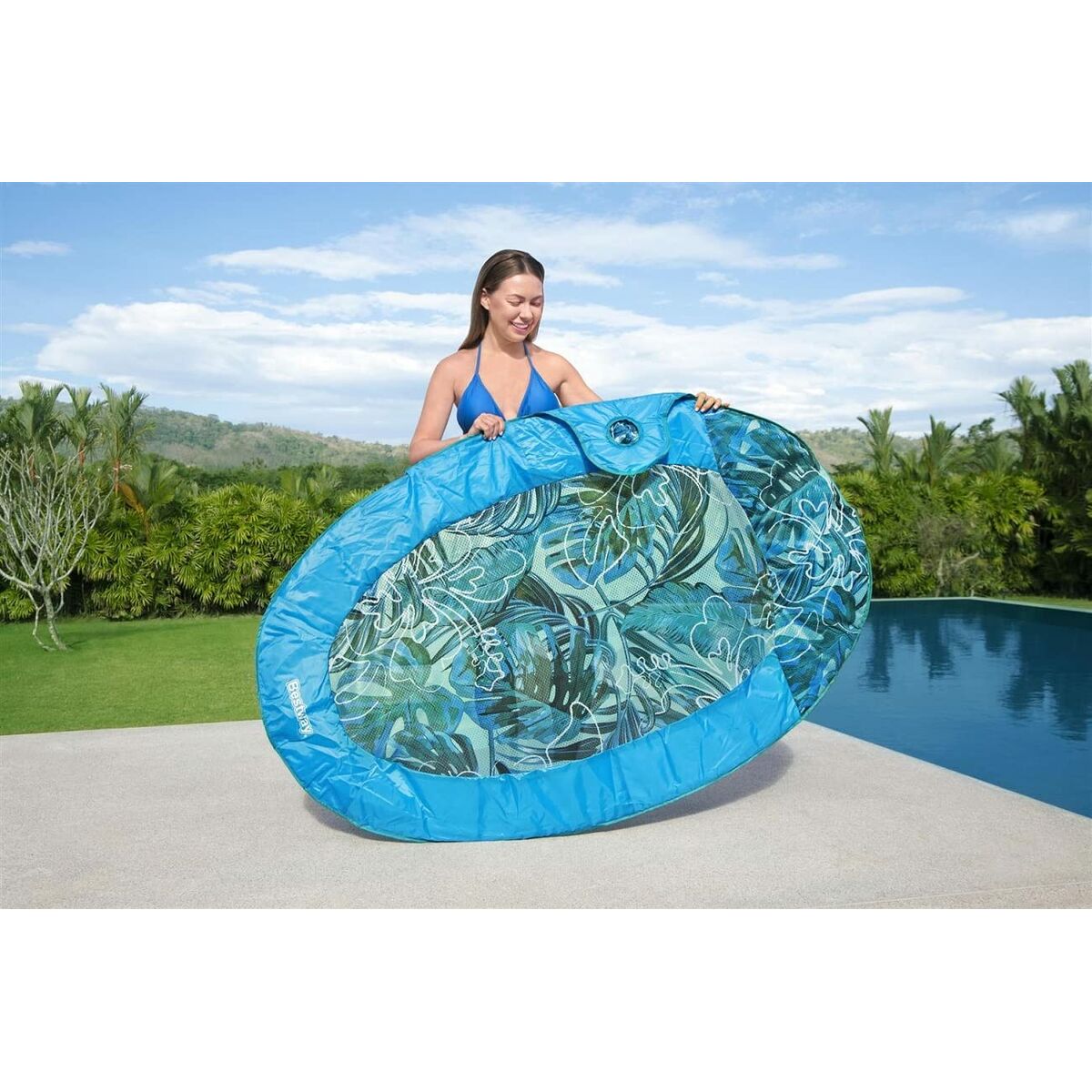 Bestway Colchoneta Hinchable Flex' n Fold 171x94 cm Playa y Piscina 43552