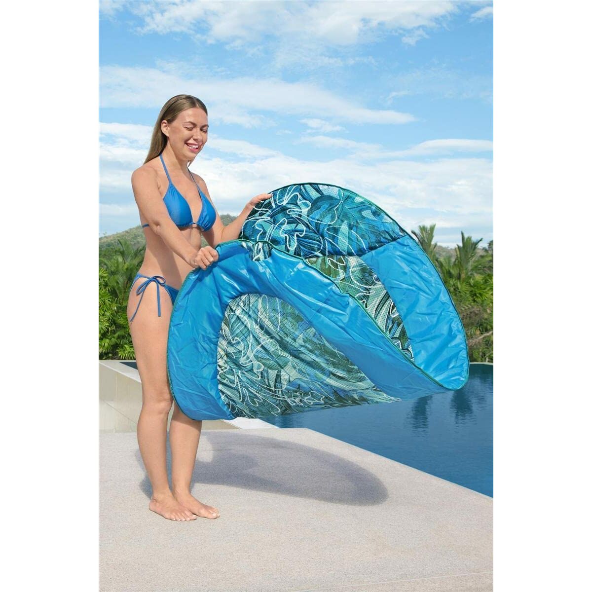 Bestway Colchoneta Hinchable Flex' n Fold 171x94 cm Playa y Piscina 43552