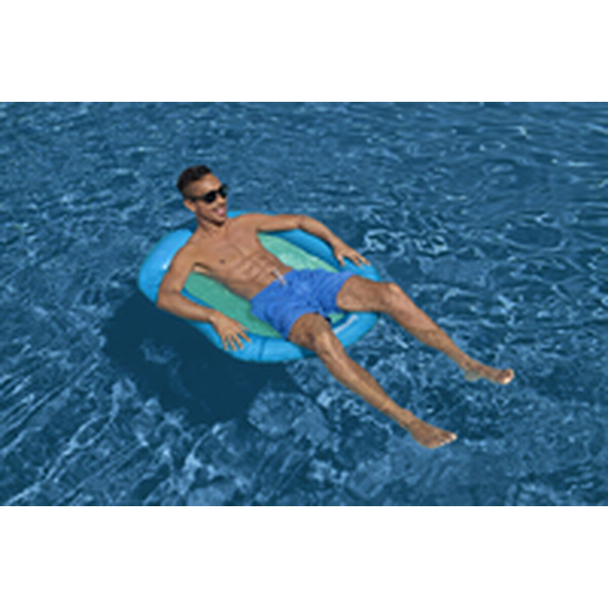 Bestway Colchoneta Hinchable Flex' n Fold 106x95 cm Playa y Piscina 43551