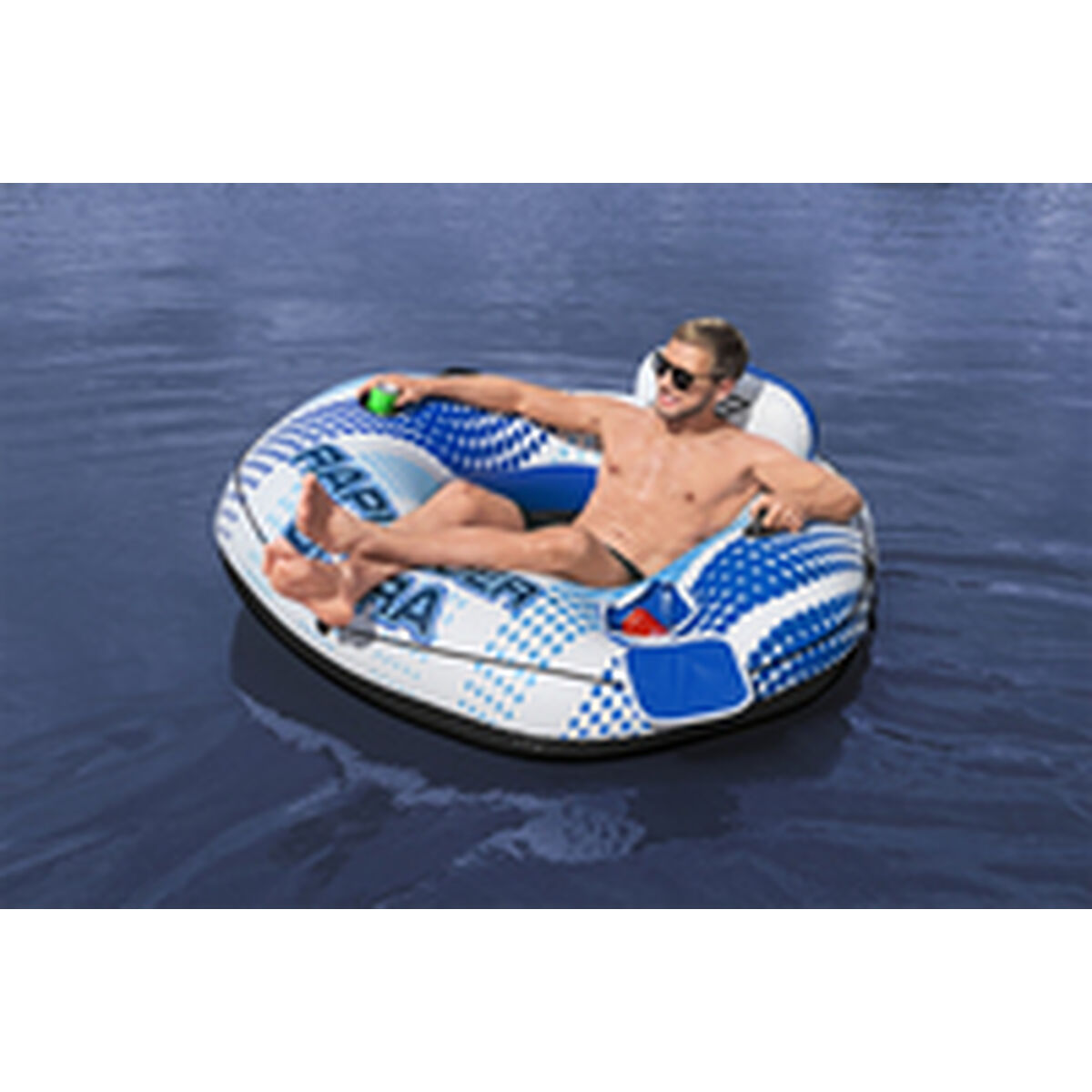 Bestway Rueda Hinchable con Asas Rapid Rider con Enfriador 165x148 cm Playa y Piscina 43726