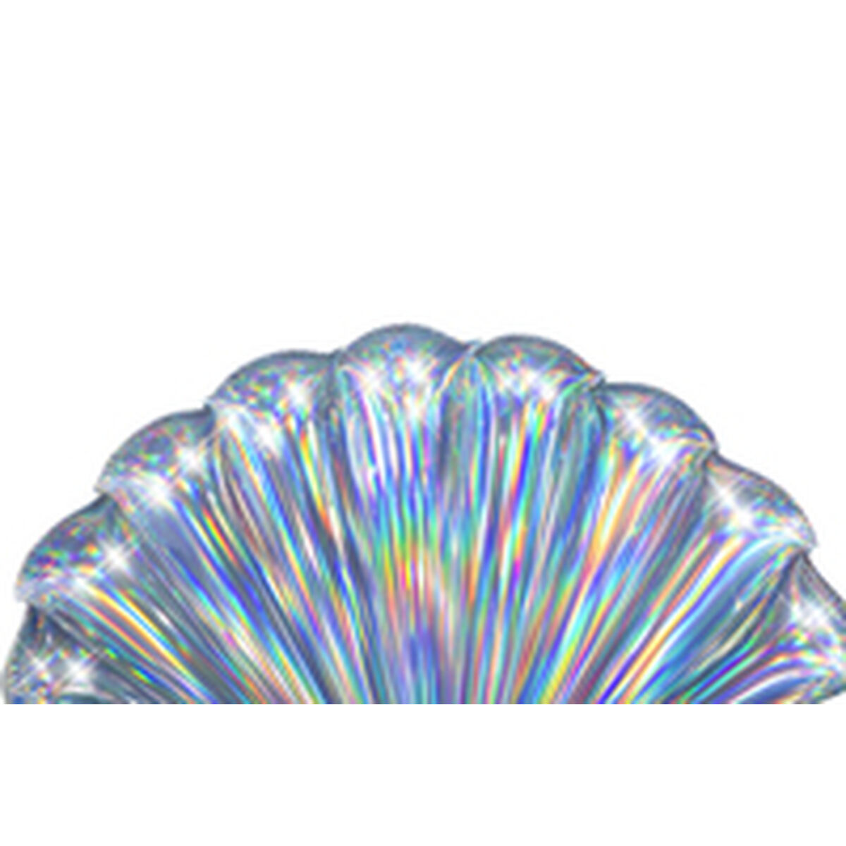 Bestway Colchoneta Hinchable Concha Iridiscente 185x114 cm Playa y Piscina 43414