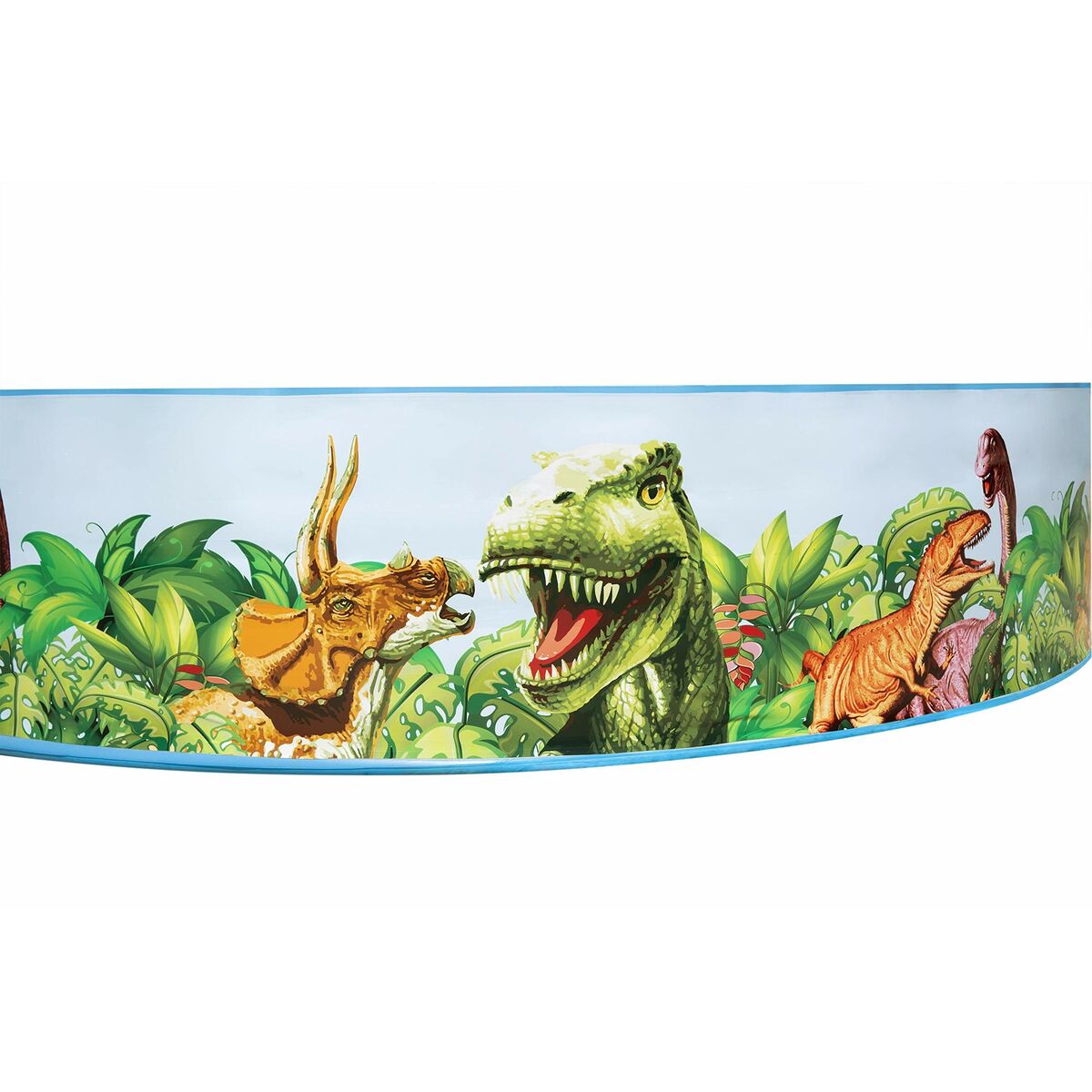 Bestway Piscina Rigida Infantil PVC Dinosaurios 244x46 cm +3 Años Jardin 55001