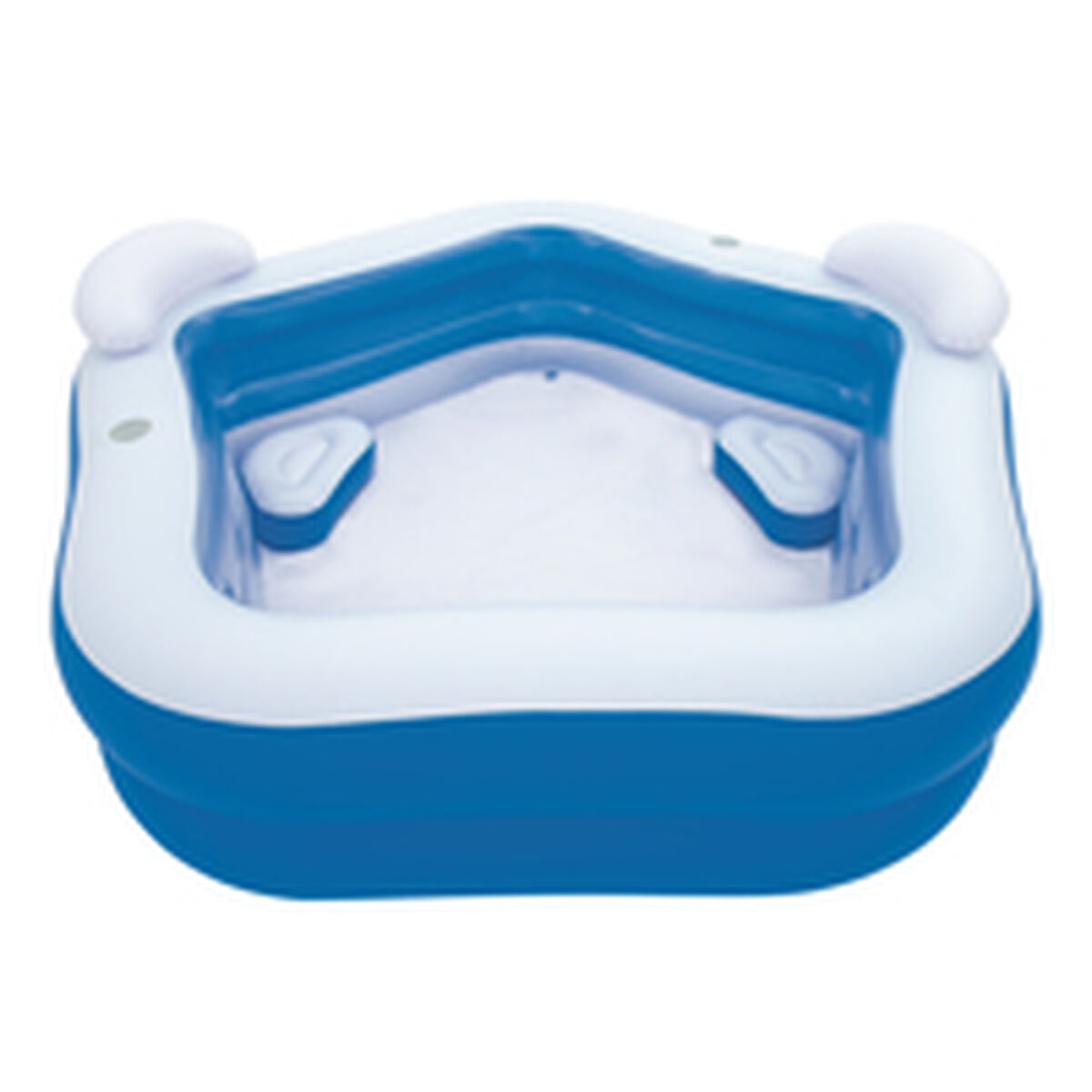 Bestway Piscina Hinchable 2 Camaras Family 213x206x69 cm +6 Años Jardin 54153