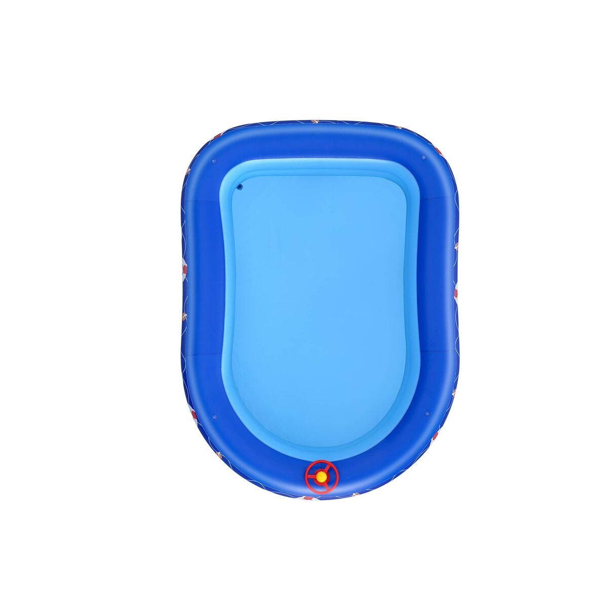 Bestway Piscina Hinchable Infantil Techo Desmontable Barco con Volante 213x155x132 cm +3 Años Jardin 54370