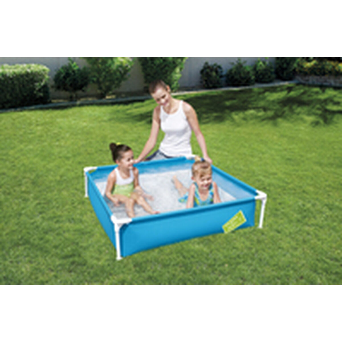 Bestway Piscina Rigida Infantil 122x122x30,5 cm +2 Años Jardin 56217