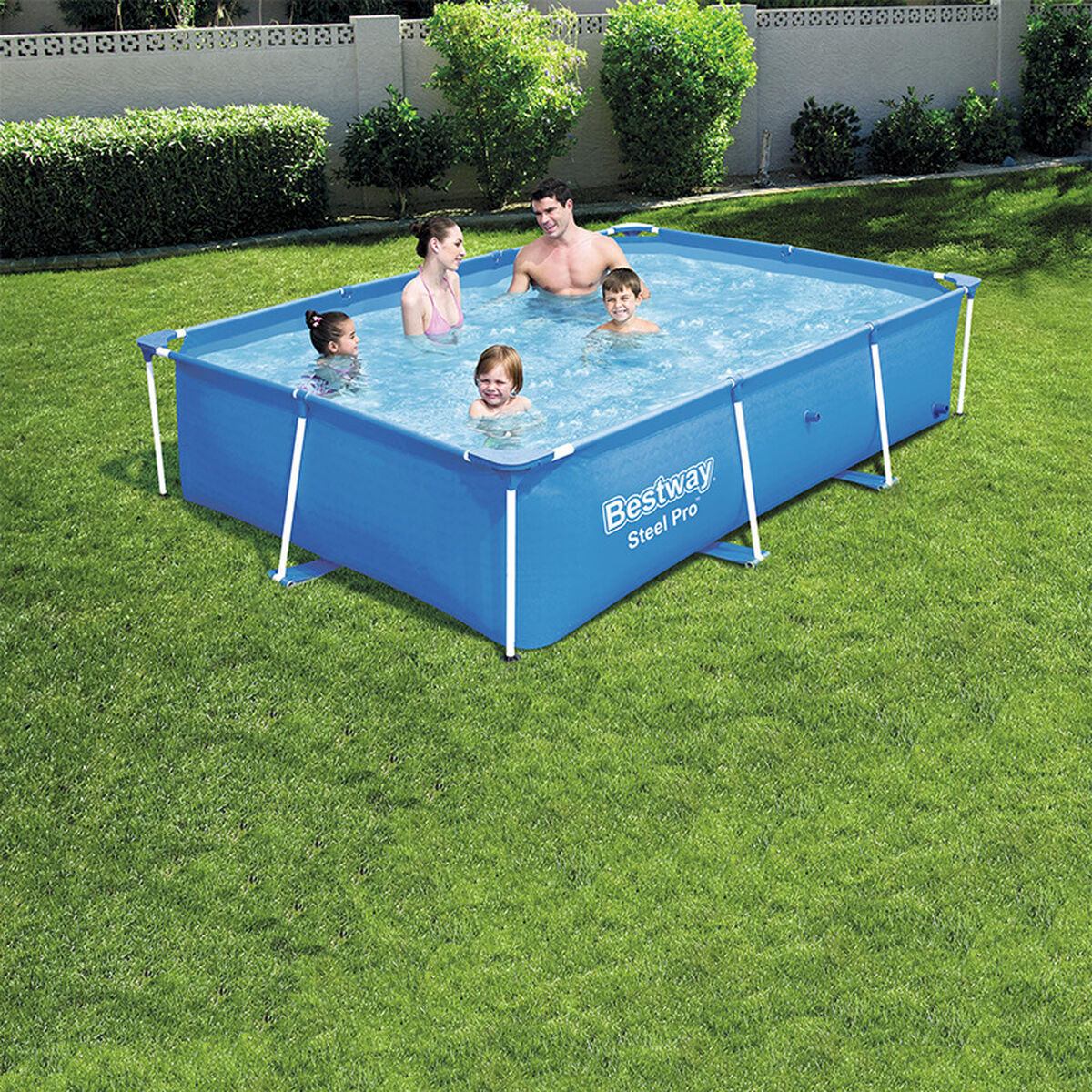 Bestway Piscina Rigida Adulto 259x170x61 cm Jardin 56403