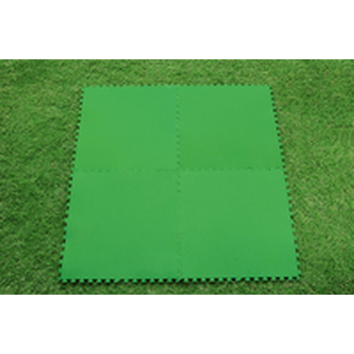 Bestway Suelo Piscina Foam Verde 9 Piezas 78x78 cm Jardin 58636