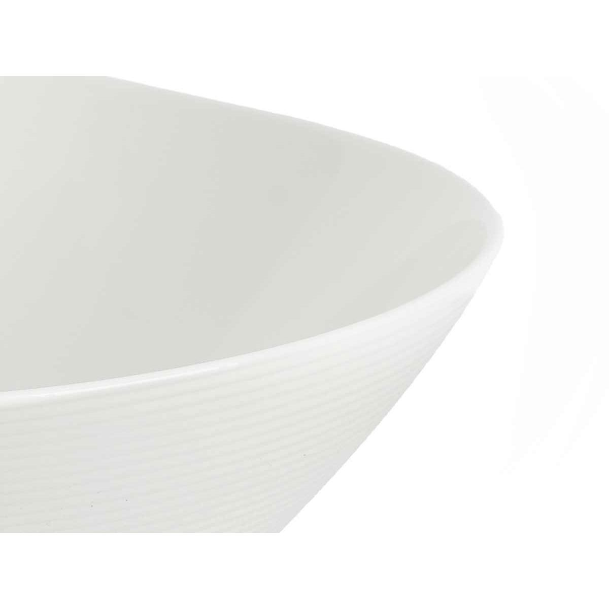 Fuente de Cocina Vivalto Blanco Vidrio opalino 25 x 10 x 23 cm (18 Unidades)